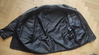 Kožená bunda černá vel. XL/XXL - 5