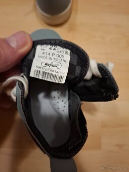 Kotníkové tenisky botičky Befado velikost 22 na zip modrá - 5