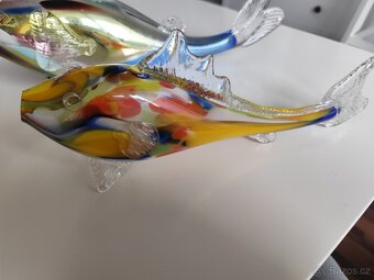 Hutní sklo ryby - 5