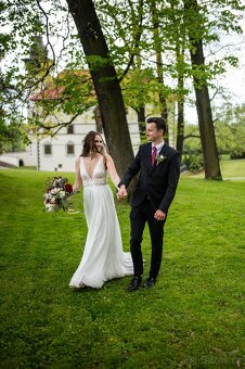 BOHO Svatební šaty značka Elody - 5