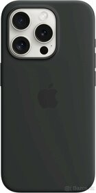 Apple iPhone 15 Pro Silikonový kryt s MagSafe černý - 5