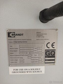 Prodej hranovačky Brandt Ambition 1110 - 5