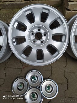 ALU kola R16 5x100 Škoda Octavia 1 - 5