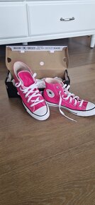 tenisky Converse - růžové, kotníkové - 5