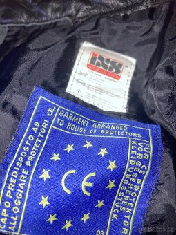 Značkové kožené kalhoty na motorku IXS, vel. 52, chrániče - 5
