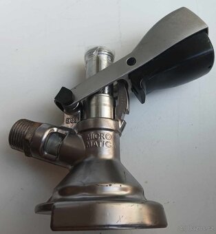 3x NARÁŽECÍ HLAVA značka MICRO MATIC (FLACH,BAJONET,KOMBI) - 5