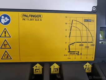 MAN PATNÁCTITUNA + PALFINGER + NOSIČ KONTEJNERU 8T - 5