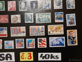 poštovní známky / USA č.3 40ks - 5