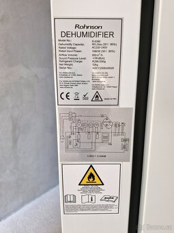 Stavební odvlhčovač/vysoušeč Rohnson R-9390 Heavy Duty - 5