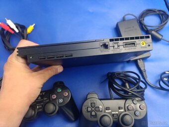 PS2 PlayStation 2 Slim + Hry - 5