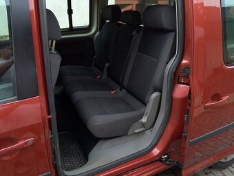 VW Caddy maxi Life ,r.v. 2010, 2.0TDi, 103kW - 7 míst - 5