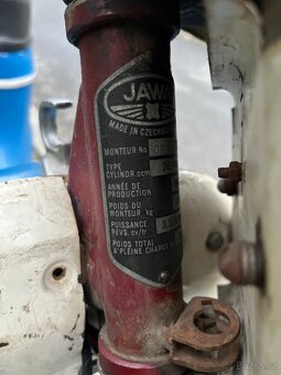 Jawa 20 Pionýr 1968/69 s TP - bastl s duší, nepojízdný - 5