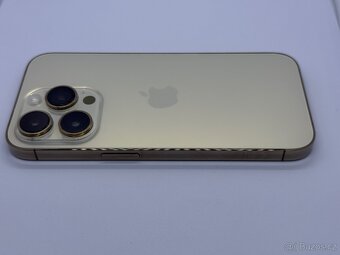 iPhone 14 Pro 128 GB Gold - Baterie 100 %, Záruka - 5