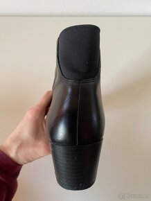 Kožené kotníkové boty Ecco - 5