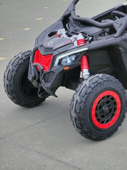 Dětská elektrická buggy s nafukovacími koly, dojezd 4-5 hod - 5