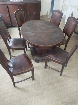 Starožitný nábytek, celý set - 5