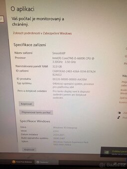 Výkonný herní PC + 144Hz monitor ASUS – GTX 1060 6GB - 5