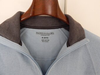 Krásný pánský svetr/ mikina vel.M, zn. Faded Glory - 5