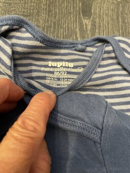 BODY dl. rukáv/vel. 86-92/6 ks - 5