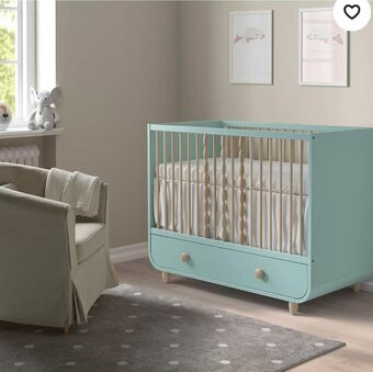 Dětská postýlka Myllra - bílá - 5