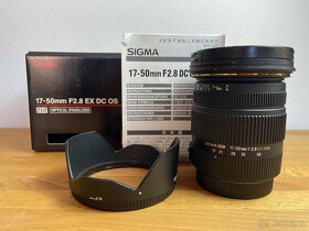 Objektiv Sigma AF Zoom 17-50mm F2.8 DC OS HSM pro Canon EF-S - 5