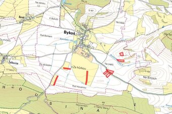 Zemědělská půda, prodej, Bykoš, Beroun - 5