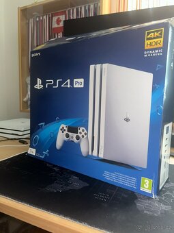 Playstation 4 PRO 1TB bílá konzole - 5