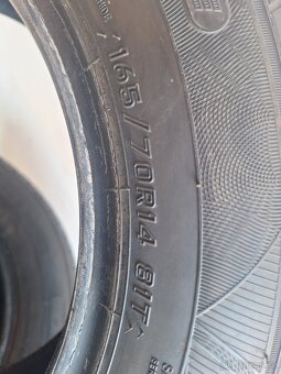 Prodám letní pneu 165/70/14 Falken - 5