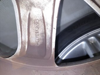 Hlinikové ráfky+nové pneu 205/55r16 na renault - 5