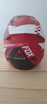 Motokrosová přilba FOX V1 Sayak + brýle - 5