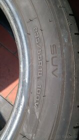 235/55/18 100y/100v Goodyear/Dunlop - letní pneu 4ks - 5