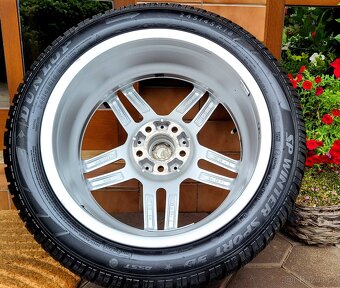 alu R18 5x120, senzory zimné pneu 245/45 BMW rada 5, F10/F11 - 5