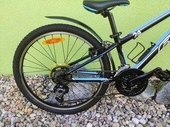 Značkové dětské horské kolo Felt 24" (černá/modrá) - 5
