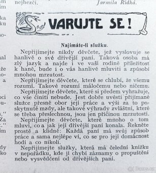 Časopisy ŠŤASTNÝ DOMOV, Rakousko-Uhersko 1911, svázaný - 5