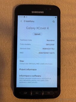 Odolny telefon Samsung Galaxy Xcover 4 Android 9, 16GB - 5