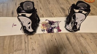 Snowboard set Gravity 140 cm - 5
