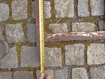 2 ks industriální, kovová okna - 5