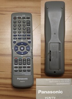 Video VHS kazety 18ks, Panasonic dálkové a návod - 5