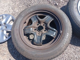 RENAULT SCENIC RV 2010 ORIG. KOLA S POKLICEMI A PNEU 205/60R - 5