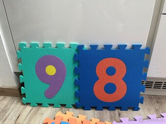 Pěnové puzzle, 10 ks - 5