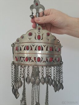 Svatební čepička z Turkmenistánu - 5