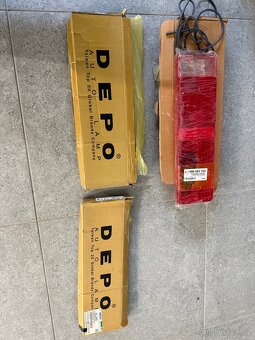 MAN PŘEDNÍ DESKY A ZADNÍ SKLA LAMP - 5