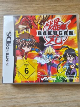 Nintendo DS hry - NFS, Bakugan - 5