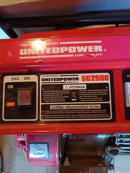 Benzínová elektrocentrála GG 2500 - 5