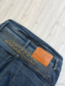 Kalhoty na motorku AYRTON super stretch vel 30/30 - 5