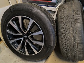 ALU kola Toyota Highlander 5x114,3 R18, Originál,zimpne+TPMS - 5