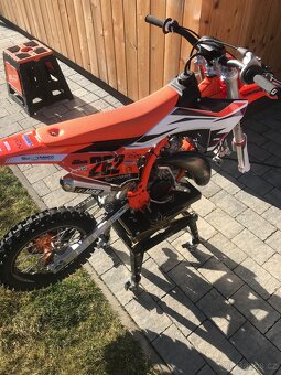 Ktm sx 50 prodloužená kyvná vidlice/kola 12/14 - 5