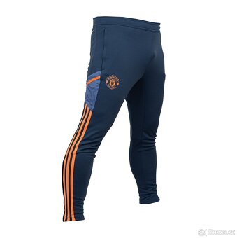 ADIDAS -MANCHESTER SPORTOVNÍ-FOTBAL  PÁNSKÉ PROFI TEPLÁKY XL - 5