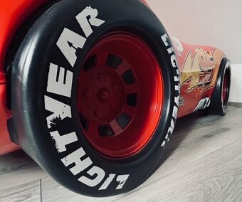 Dětská 3D postel auto - 5