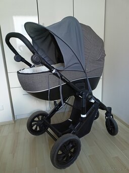 Kinderkraft Prime Lite šedý 2v1 2020 + příslušenství - 5